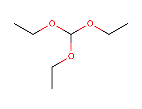 122-51-0,Triethyl orthoformate,Ethyl formate(ortho);Triethoxymethane;Ethane, 1,1,1-[methylidynetris (oxy)]tris-;diethoxymethoxyethane;Orthomravencan ethylnaty;1,1,1-[methanetriyltris(oxy)]triethane;Triethylester kyseliny orthomravenci [Czech];Methane, triethoxy-;Ethyl orthoformate [UN2524]  [Flammable liquid];Ethone;Orthoformic acid, ethyl ester;Ethylester kyseliny orthomravenci [Czech];Orthoformic acid ethyl ester (VAN);Ethylester kyseliny orthomravenci;Orthoformic acid triethyl ester;1,1,1-(Methylidynetris(oxy))tris(ethane);Ethane,1,1',1''-[methylidynetris(oxy)]tris-;Orthomravencan ethylnaty [Czech];Orthoformic acid, triethyl ester;Ethyl Orthoformate, Certified;