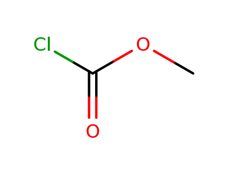 Molecular Structure of 79-22-1 (Methyl chloroformate)