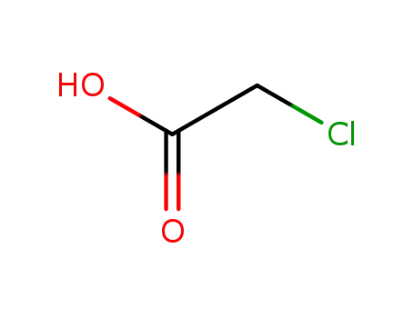 Molecular Structure of 79-11-8 (Chloroacetic acid)
