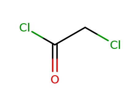 79-04-9,Chloroacetyl chloride,Chloroethanoylchloride;Acetylchloride, chloro- (6CI,8CI,9CI);Chloroacetic acidchloride;Chloroacetic chloride;Monochloroacetyl chloride;