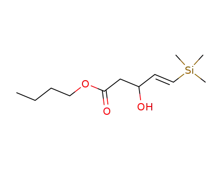 butyl (E)-3-hydroxy-5-(trimethylsilyl)pent-4-enoate
