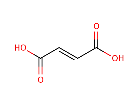 Molecular Structure of 110-17-8 (2-Butenedioic acid (2E)-)