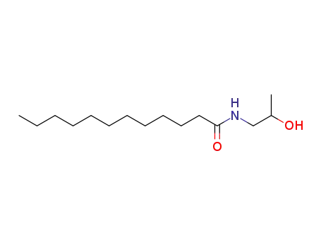 Molecular Structure of 142-54-1 (N-(2-hydroxypropyl)dodecanamide)