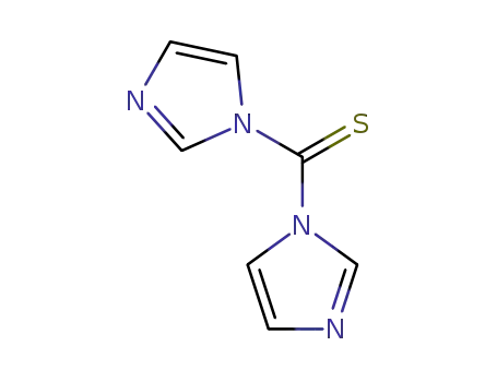 Molecular Structure of 6160-65-2 (1,1'-ThiocarbonylDiimidazole)