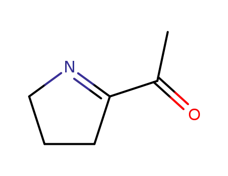 Molecular Structure of 85213-22-5 (Ethanone, 1-(3,4-dihydro-2H-pyrrol-5-yl)- (9CI))