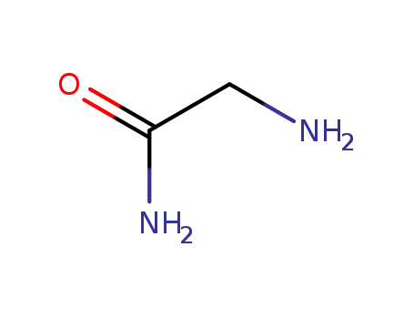 Molecular Structure of 598-41-4 (Glycinamide)