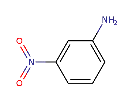 Molecular Structure of 99-09-2 (3-Nitroaniline)
