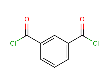99-63-8,1,3-Benzenedicarbonyl chloride,Isophthaloylchloride (6CI,8CI);Isophthalic acidchloride;Isophthalic acid dichloride;1,3-Benzenedicarbonyl chloride;1,3-Bis(chlorocarbonyl)benzene;1,3-Di(chlorocarbonyl)benzene;Isophthalic chloride;Isophthaloyldichloride;Isophthalyl chloride;Isothaloyl chloride;NSC 41884;m-Benzenedicarbonyl chloride;m-Phthalic dichloride;m-Phthaloylchloride;m-Phthaloyl dichloride;Isophthaloyl Chloride;Isophthaloyl dichloride;