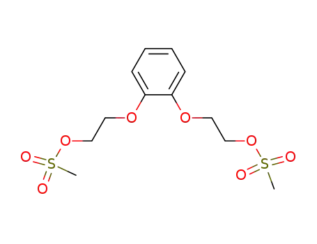 1,2-bis(2’-hydroxyethoxy)benzene dimesylate