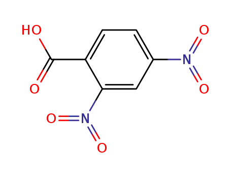 Molecular Structure of 610-30-0 (2,4-Dinitrobenzoic acid)