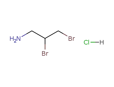 2,3-dibromo-propylamine; hydrochloride