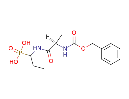 [1-((R)-2-Benzyloxycarbonylamino-propionylamino)-propyl]-phosphonic acid