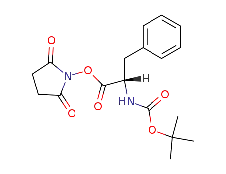 Molecular Structure of 3674-06-4 (BOC-PHE-OSU)