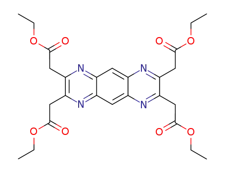 pyrazino[2,3-g]quinoxaline-2,3,7,8-tetrayl-tetra-acetic acid tetraethyl ester