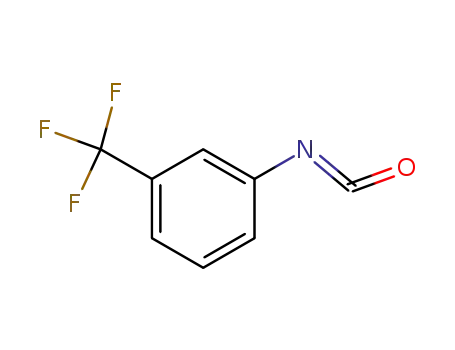 Molecular Structure of 329-01-1 (3-(Trifluoromethyl)phenyl isocyanate)