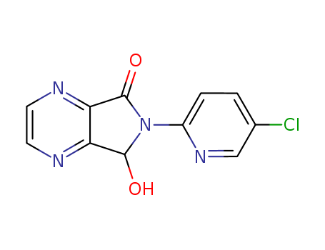6-(5-chloro-2-pyridyl)-6,7-dihydro-7-hydroxy-5H-pyrrolo[3,4-b]pyrazin-5-one,43200-81-3