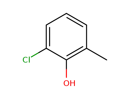 Molecular Structure of 87-64-9 (2-CHLORO-6-METHYLPHENOL)