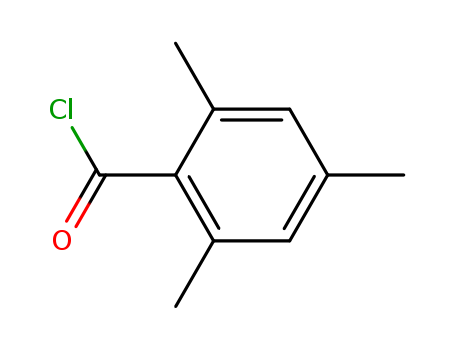 938-18-1,2,4,6-Trimethylbenzoyl chloride,2,4,6-Trimethylbenzoicacid chloride;Mesitoyl chloride;Mesitylcarbonyl chloride;NSC 97606;