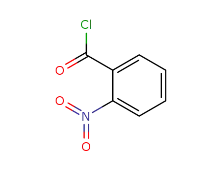 Molecular Structure of 610-14-0 (2-Nitrobenzoyl chloride)