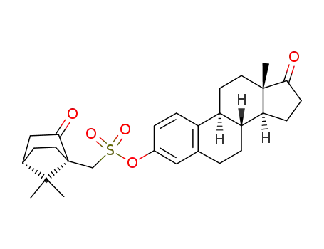 estrone-3-((+)-10-camphor)sulfonate