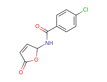 4-Chloro-N-(5-oxo-2,5-dihydro-furan-2-yl)-benzamide