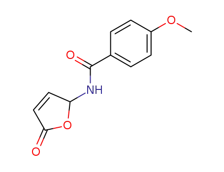 4-Methoxy-N-(5-oxo-2,5-dihydro-furan-2-yl)-benzamide