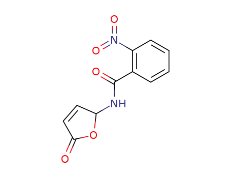 2-Nitro-N-(5-oxo-2,5-dihydro-furan-2-yl)-benzamide
