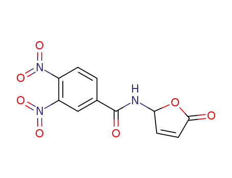 3,4-Dinitro-N-(5-oxo-2,5-dihydro-furan-2-yl)-benzamide