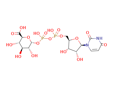 a-D-Glucopyranuronic acid, 1®P'-ester with uridine