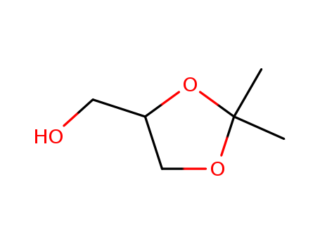 100-79-8,Solketal,(4RS)-2,2-Dimethyl-1,3-dioxolane-4-methanol;(RS)-Solketal;1,2-Isopropylideneglycerin;1,2-Isopropylideneglycerol;1,2-O,O-Isopropylideneglycerin;1,2-O-Isopropylideneglycerol;2,2-Dimethyl-1,3-dioxolan-4-methanol;2,2-Dimethyl-1,3-dioxolan-4-ylmethanol;2,2-Dimethyl-1,3-dioxolane-4-methanol;2,2-Dimethyl-1,3-dioxolane-5-methanol;2,2-Dimethyl-4-hydroxymethyl-1,3-dioxolan;2,2-Dimethyl-4-hydroxymethyl-1,3-dioxolane;2,2-Dimethyl-4-hydroxymethyldioxolane;2,2-Dimethyl-5-hydroxymethyl-1,3-dioxolane;2,3-(Isopropylidenedioxy)propanol;2,3-Isopropylideneglycerol;2,3-O-Isopropylideneglycerol;2-Dimethyl-4-oxymethyl-1,3-dioxolane;4-(Hydroxymethyl)-2,2-dimethyl-1,3-dioxolane;Acetone glycerin ketal;Acetoneglyceryl acetal;Acetone monoglycerol ketal;DL-Isopropylideneglycerol;GIE;Glycerin acetone ketal;Glycerin isopropylidene ether;Glycerol acetonide;Glycerol dimethylketal;Glycerol a,b-isopropylidene ether;Glycerolacetone;Isopropylidene glycerol;NSC 59720;Racemic solketal;a,b-Isopropylideneglycerol;