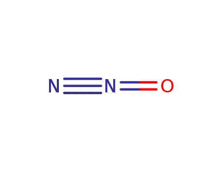 Molecular Structure of 10024-97-2 (NITROUS OXIDE)
