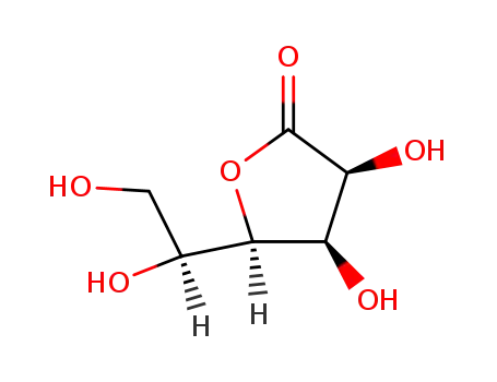 Molecular Structure of 1128-23-0 (L(+)-Gulonic acid gamma-lactone)