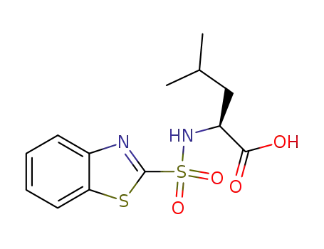 (S)-2-(Benzothiazole-2-sulfonylamino)-4-methyl-pentanoic acid