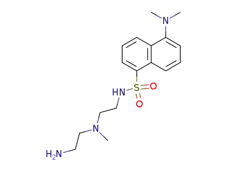 5-dimethylamino-naphthalene-1-sulfonic acid {2-[(2-amino-ethyl)-methyl-amino]-ethyl}-amide