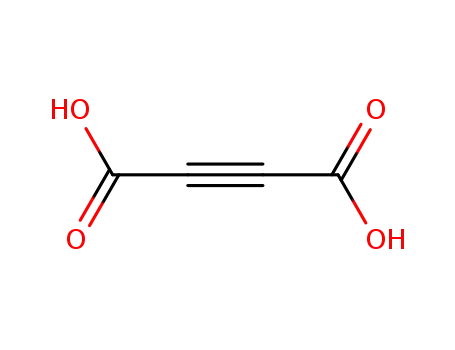 Molecular Structure of 142-45-0 (Acetylenedicarboxylic acid)