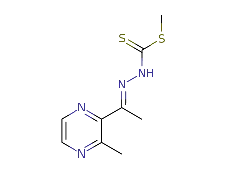 methyl 2-[1-(3-methyl-2-pyrazinyl)ethylidene]hydrazinecarbodithioate