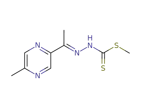 methyl 2-[1-(5-methyl-2-pyrazinyl)ethylidene]hydrazinecarbodithioate