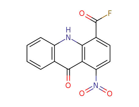 1-nitro-9-oxo-9,10-dihydroacridine-4-carbonyl fluoride