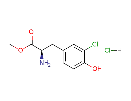 (R)-2-amino-3-(3-chloro-4-hydroxyphenyl)propionic acid methyl ester hydrochloride