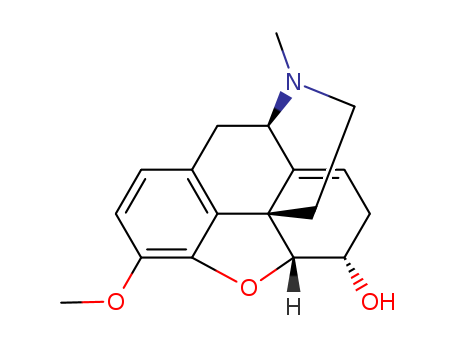 Morphinan-6-ol,8,14-didehydro-4,5-epoxy-3-methoxy-17-methyl-, (5a,6a)-