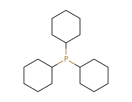 Molecular Structure of 2622-14-2 (Tricyclohexyl phosphine)