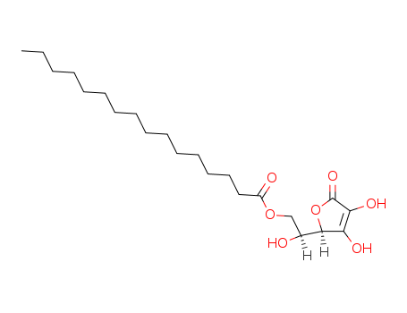 137-66-6,L-Ascorbyl 6-palmitate,L-Ascorbicacid, 6-palmitate (8CI);Palmitic acid, 6-ester with ascorbic acid (6CI,7CI);6-Hexadecanoyl-L-ascorbic acid;6-O-Palmitoyl-L-ascorbic acid;6-O-Palmitoylascorbic acid;6-Palmitoylascorbicacid;Ascorbic acid palmitate;Ascorbyl 6-palmitate;Ascorbyl monopalmitate;Ascorbylpalmitic acid;Cetyl ascorbate;E 304;L-Ascorbyl 6-palmitate;L-Ascorbyl monopalmitate;NSC402451;Ondascora;Quicifal;VCP 10;