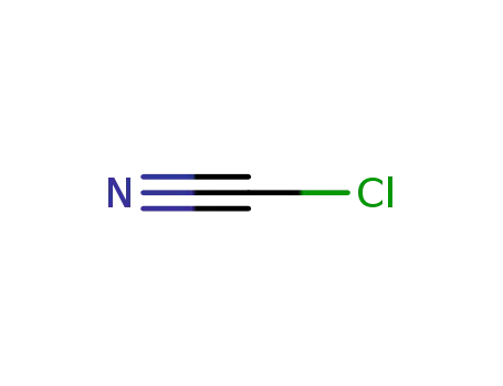 Molecular Structure of 506-77-4 (Cyanogen chloride)