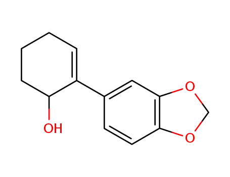 2-(3,4-methylenedioxyphenyl)-2-cyclohexen-1-ol