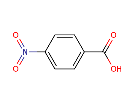 62-23-7,p-Nitrobenzoic acid,Benzoicacid, p-nitro- (8CI);4-Nitrobenzoic acid;Nitrodracylic acid;p-Carboxynitrobenzene;p-Nitrobenzenecarboxylic acid;