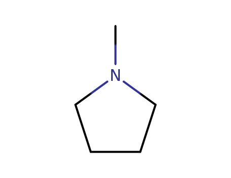 120-94-5,1-Methylpyrrolidine,Methylpyrrolidine;N-Methylpyrrolidine;1-methyl-2,3,4,5-tetrahydropyrrole;Pyrrolidine, 1-methyl-;N-Methyltetrahydropyrrole;N-methylphrrolidine;N-methyl Pyrrolidine;Pesticide intermediate;
