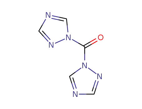Molecular Structure of 41864-22-6 (1,1'-Carbonyl-di(1,2,4-triazole))
