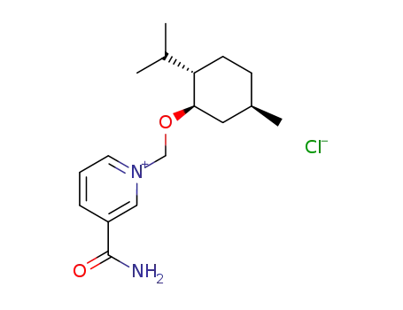 3-carbamoyl-1-[(1R,2S,5R)-(-)-menthoxymethyl]pyridinium chloride