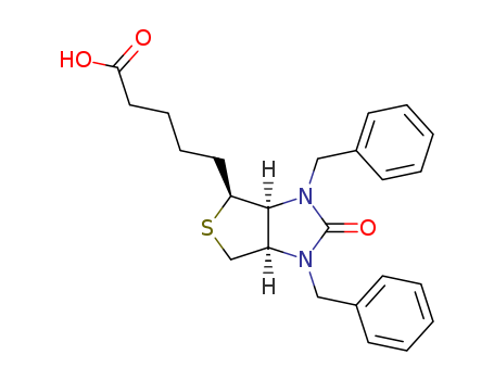 cis-(-)-1,3-Dibenzylhexahydro-2-oxo-1H-thieno[3,4-d]iMidazole-4-valeric Acid(33607-60-2)