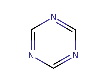 Molecular Structure of 290-87-9 (1,3,5-Triazine)